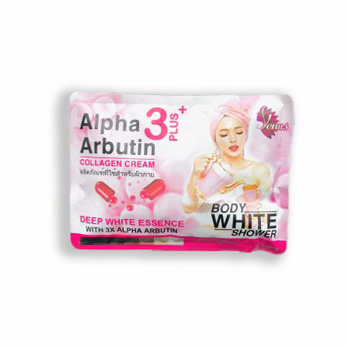 Set Tắm Ủ Trắng Body White Shower Alpha Arbutin Thái Lan