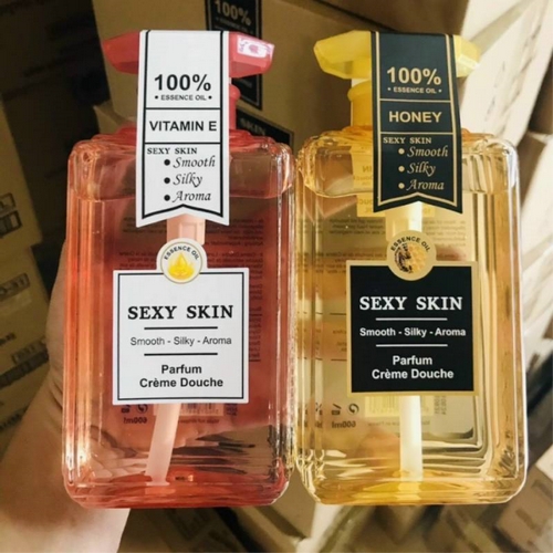 Sữa Tắm Hương Nước Hoa Sexy Skin của Pháp 600ml
