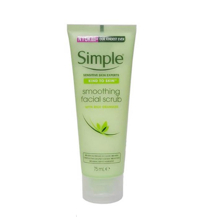 Tẩy Tế Bào Chết Simple Kind To Skin Smoothing Facial Scrub 75ml