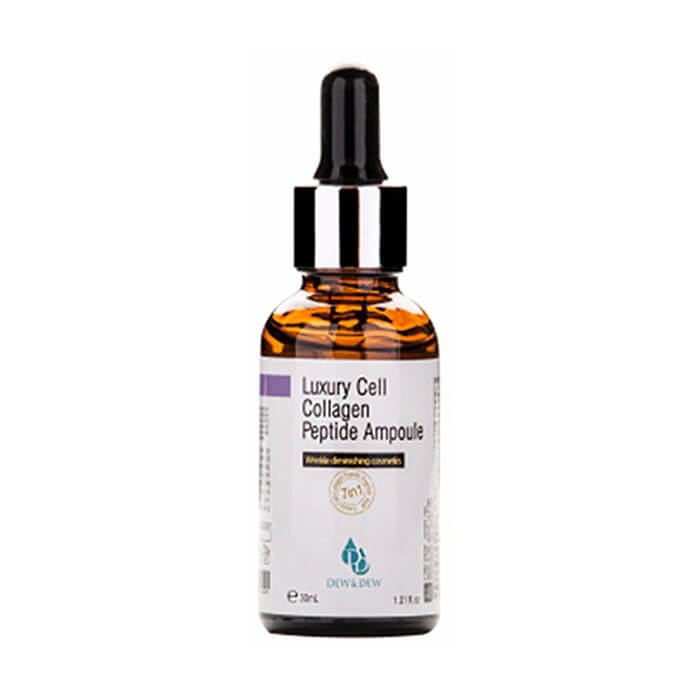 Tinh Chất Trị Nám Cao Cấp Dew And Dew Luxury Cell Collagen Peptide 30ml