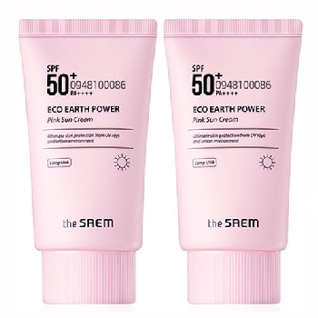 Kem Chống Nắng The SAEM Eco Earth Power Pink Sun Cream SPF50 Plus PA