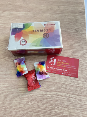 Kẹo sâm Hamer chính hãng tăng cường sinh lý nam hộp 32 viên