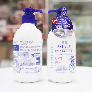 Sữa Dưỡng Trắng Da Chống Nắng Hatomugi SPF31 PA Nhật Bản
