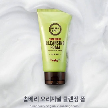 Sữa Rửa Mặt Đặc Trị Mụn Happy Bath Nature Soapberry Cleansing Foam