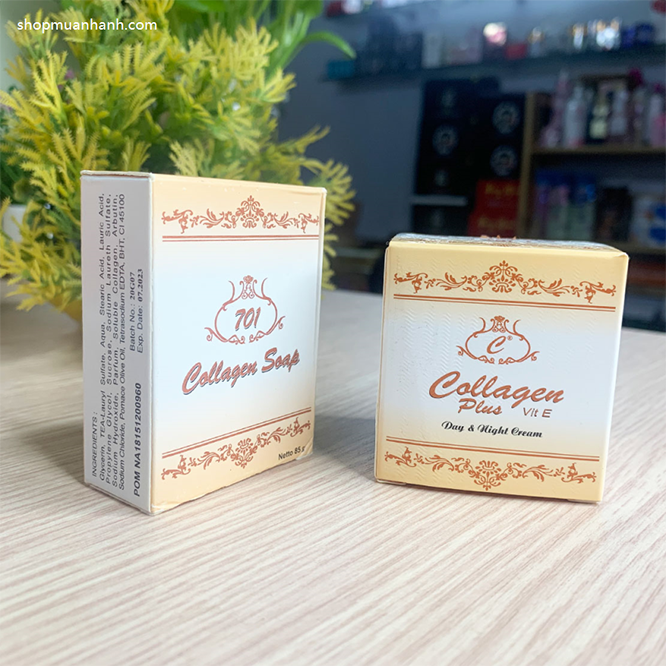 Bộ Siêu Trị Nám Tàn Nhang Collagen Plus Vit E Indonesia-1