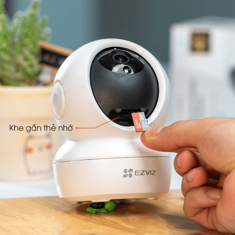 Camera Wifi EZVIZ H6C PRO 2K 3MP/2K+ 4MP/3K 5MP(Ban đêm có màu + Gọi điện + Human + 512GB + TypeC)-2