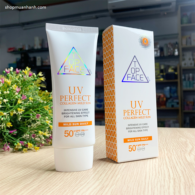 Kem Chống Nắng Top Face UV Perfect SPF50 Plus PA Hàn Quốc-3