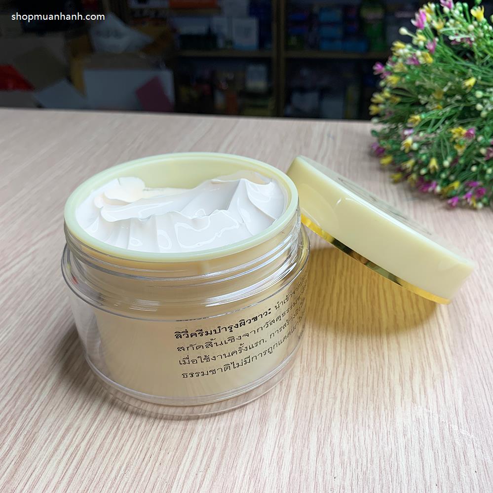 Kem Dưỡng Trắng Body Cao Cấp Livy’s vàng Thái Lan 250gr - Kem Body Livy's Vàng Mẫu Mới-4