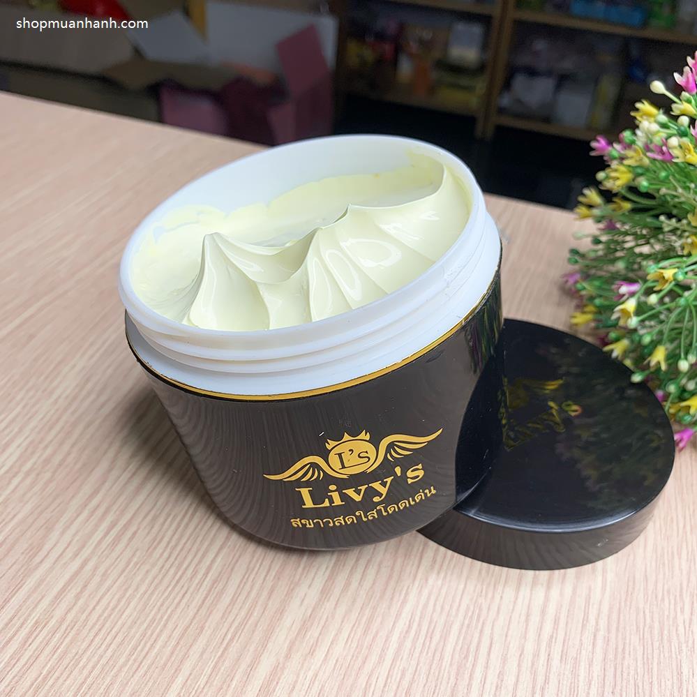 Kem Dưỡng Trắng Da Body Livy Đen Thái Lan-5