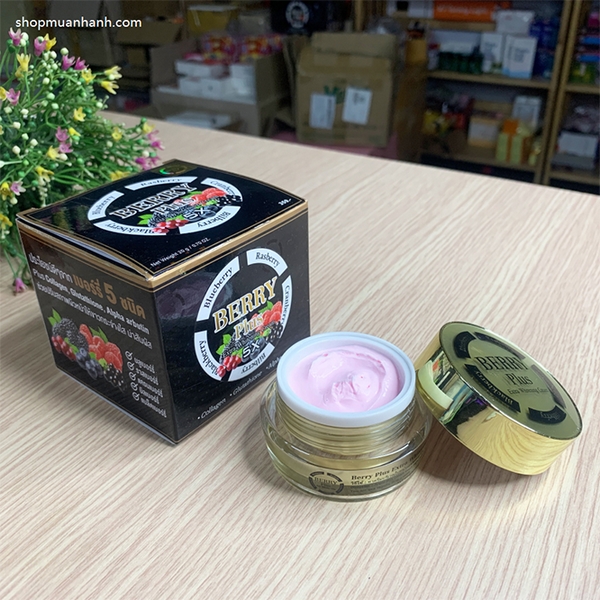 Kem Dưỡng Trắng Da Trị Nám Berry Plus Extra Whitening Cream Thái Lan-2