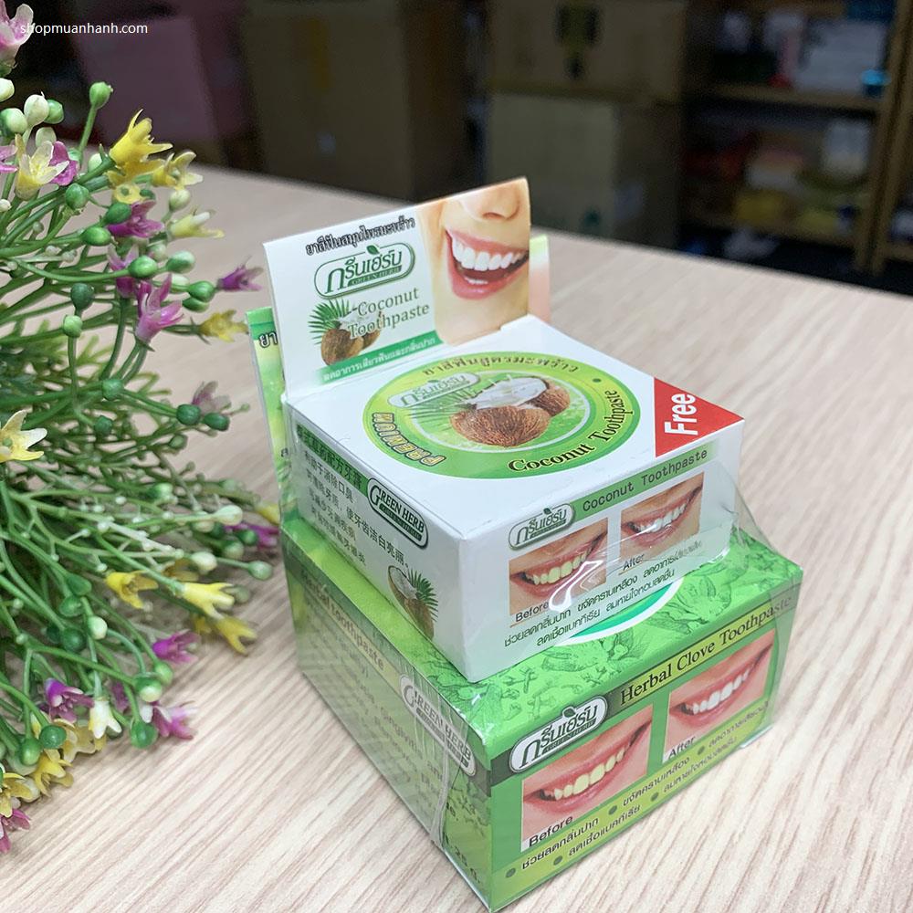 Kem làm Trắng Răng Herbal Clove Toothpaste Premium Quality nhanh chóng-4