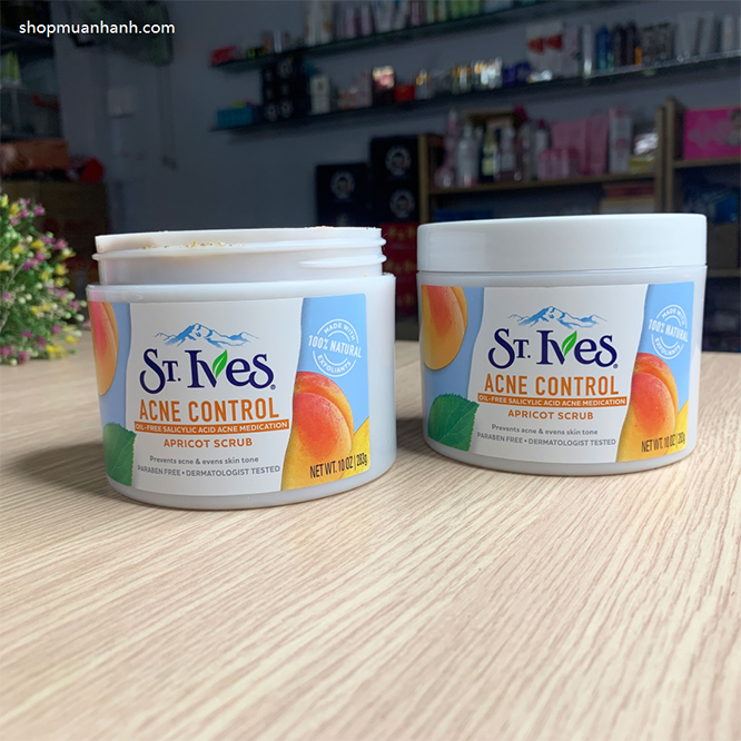 Kem Tẩy Tế Bào Chết Hương Mơ St.Ives-4