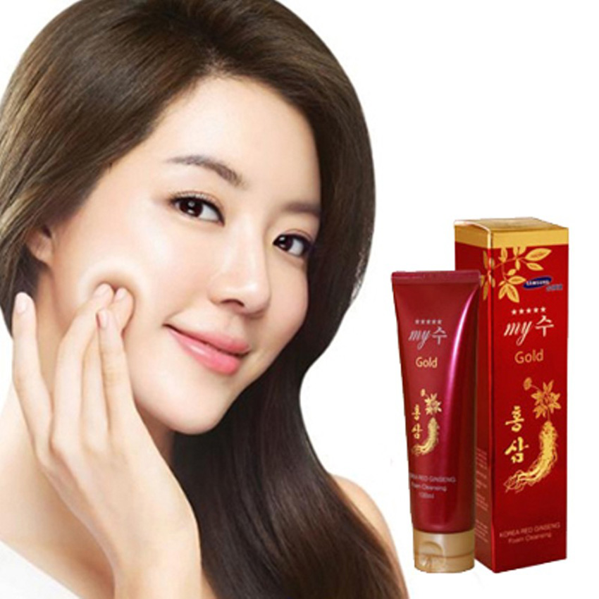 Sữa Rửa Mặt Hồng Sâm Đỏ My Gold Chính Hãng-3