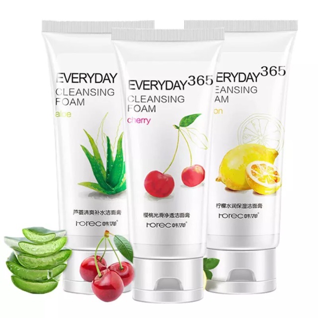 Sữa Rửa Mặt The Face Shop Herb Day 365 Cleansing Foam-1