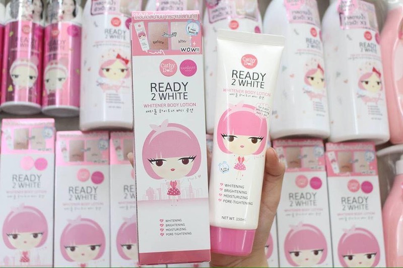 Sữa Dưỡng Trắng Body Ready 2 White Cathy Doll 150ml-4
