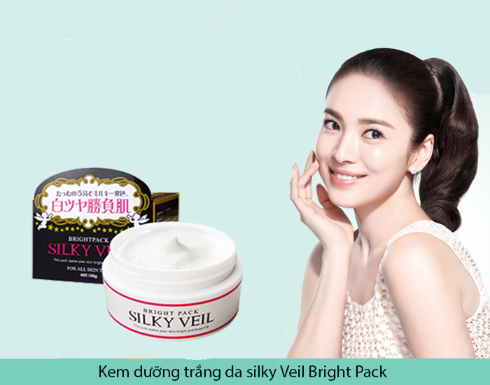 Kem Dưỡng Trắng Da Silky Veil Nhật Bản-3