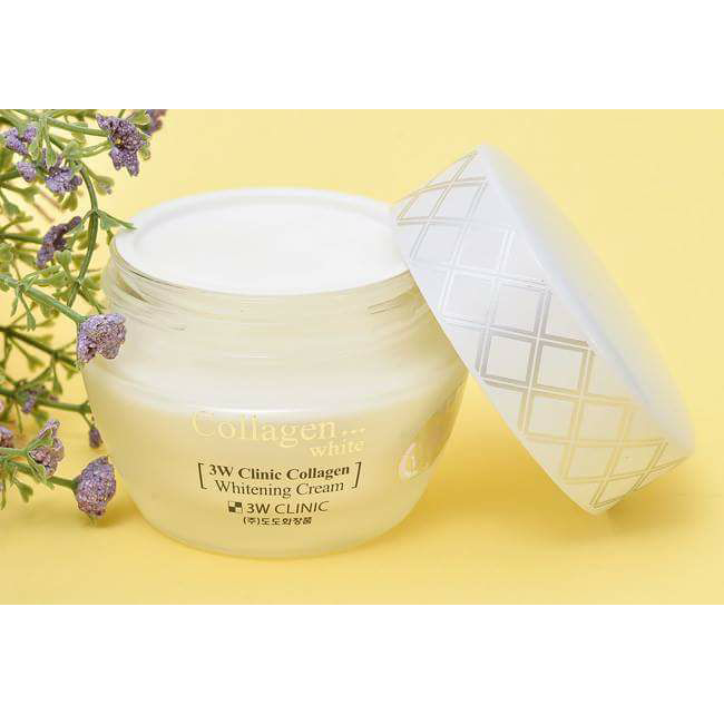Kem Dưỡng Trắng Da 3W Clinic Collagen Hàn Quốc-1