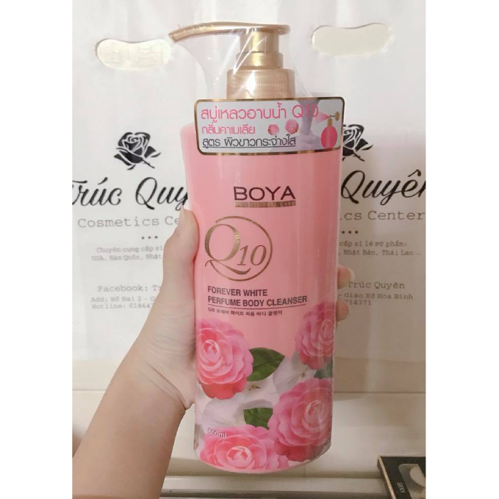 Sữa Tắm Dưỡng Da Cao Cấp Boya Q10 Body Bath Thái Lan Chính Hãng-1