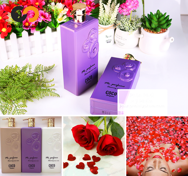 Sữa Tắm Coco Perfume Charming Shower Hongkong 800ml-1