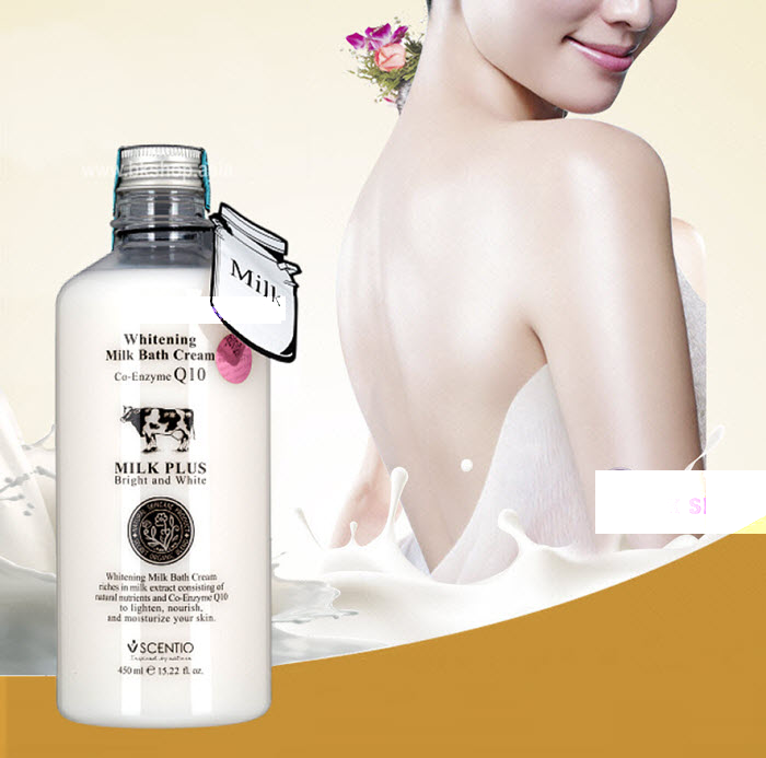 Sữa Tắm Beauty Buffet Scentio Milk Plus Whitening Q10-1