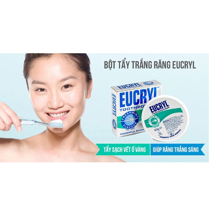 Bột Làm Trắng Răng Eucryl Toothpowder Nhập Khẩu Từ Anh-2