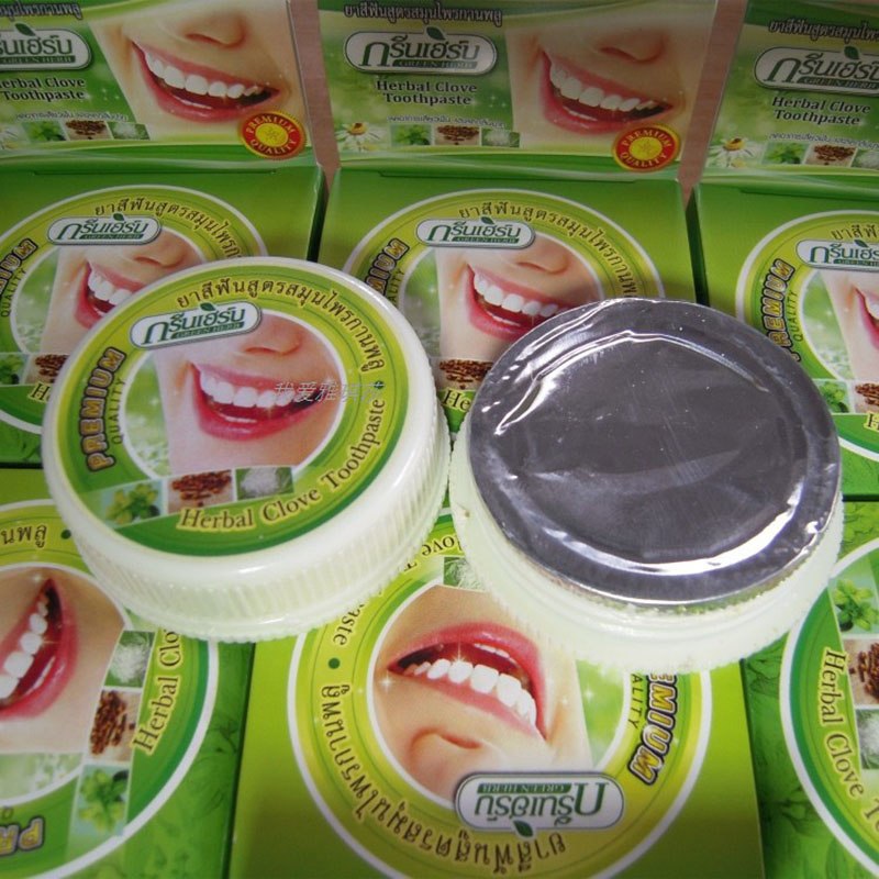 Kem Làm Trắng Răng Herbal Clove Toothpaste Thái Lan-1