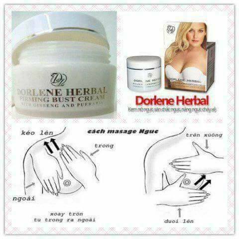 Kem Săn Nở Ngực Dorlene Herbal Thái Lan Chính Hãng-1