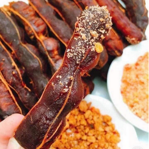 ME LÀO TÁCH VỎ CHẤM KÈM MUỐI TÔM-1