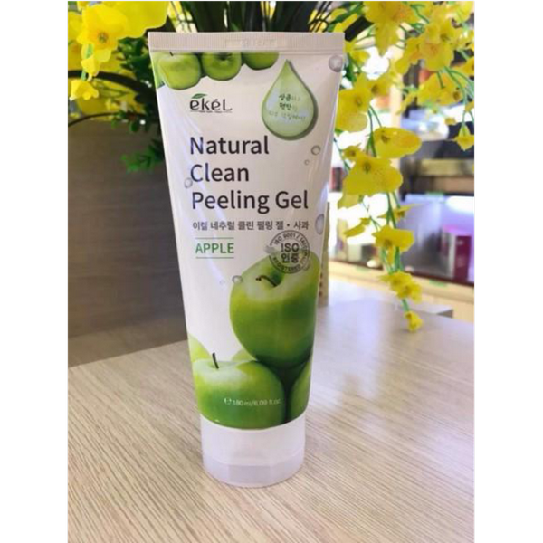 Tẩy Tế Bào Chết Chiết Xuất Từ Táo Ekel Natural Clean Peeling Gel Apple 180ML-1