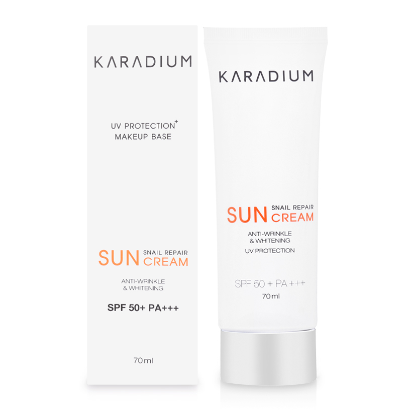 Kem Chống Nắng Karadium Snail Repair Sun Cream SPF 50 Plus PA-1