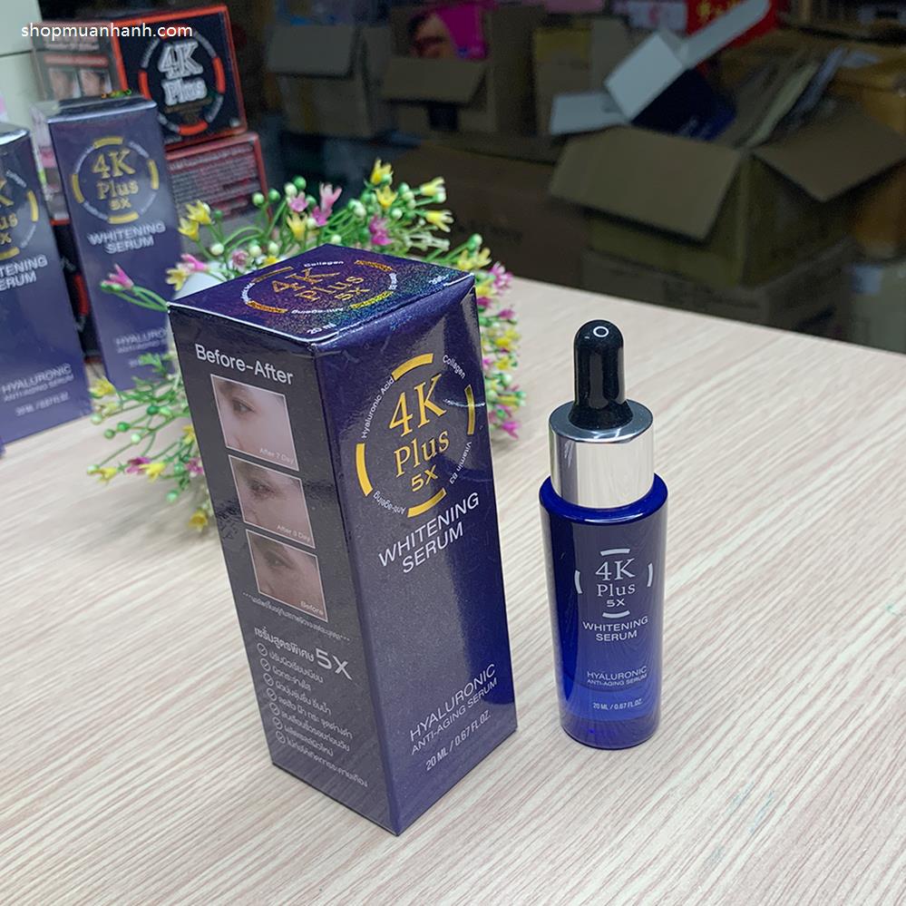 Serum 4K Plus 5X Whitening Thái Lan-1