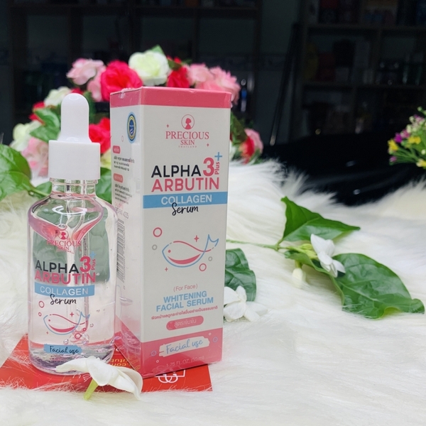 Serum dưỡng trắng da Alpha Arbutin Collagen 3 Plus Thái Lan(50ml)-1