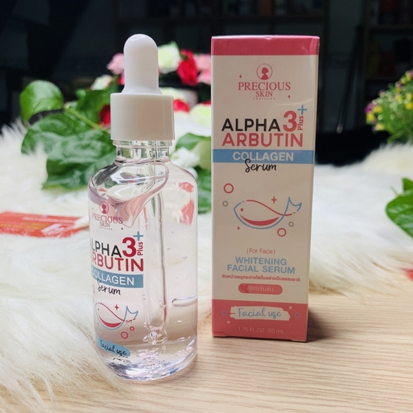 Serum dưỡng trắng da Alpha Arbutin Collagen 3 Plus Thái Lan(50ml)-2
