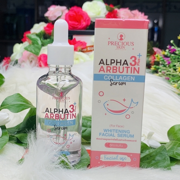 Serum dưỡng trắng da Alpha Arbutin Collagen 3 Plus Thái Lan(50ml)-5