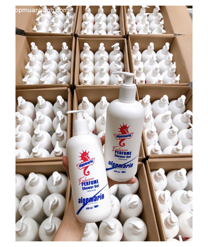 Sữa tắm cá ngựa Algemarin 600ml-1