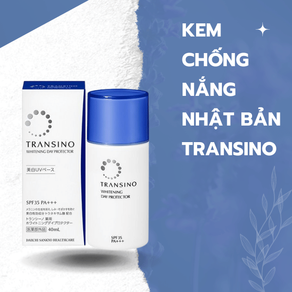 Kem Chống Nắng Transino - Bảo vệ và làm trắng da hiệu quả