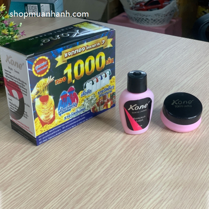 Kem Dưỡng Trắng Da Ban Đêm Night Cream Kone Thái Lan Dưỡng Da Mặt-2