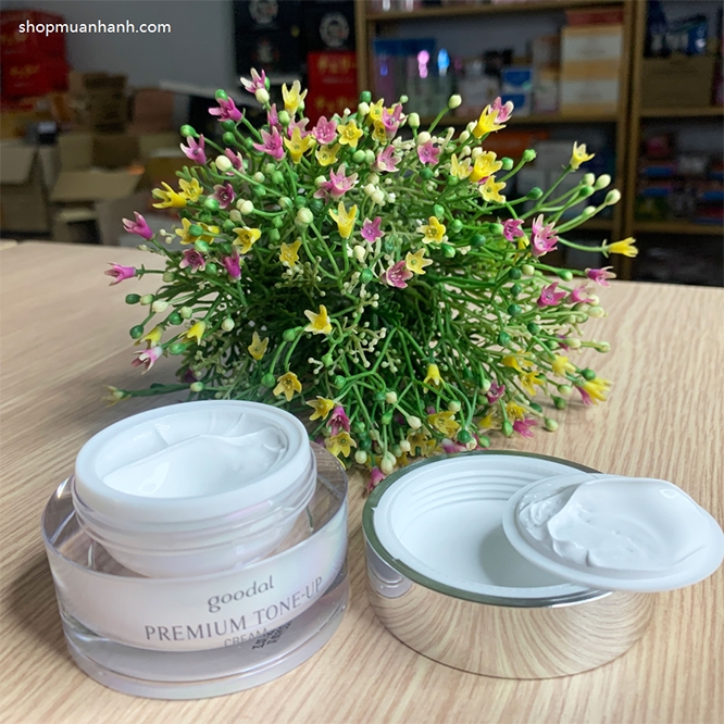 Kem Ốc Sên Dưỡng Trắng Goodal Premium Snail Tone Up Cream Dưỡng Da Mặt-2