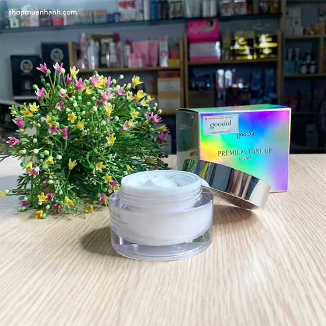 Kem Ốc Sên Dưỡng Trắng Goodal Premium Snail Tone Up Cream Dưỡng Da Mặt-4