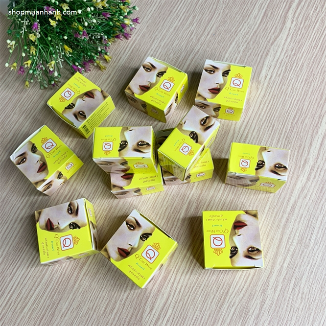 Kem Nghệ Trị Mụn Trắng Da Q’ Care White Dưỡng Da Mặt-1
