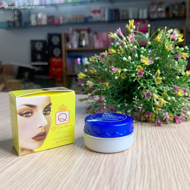 Kem Nghệ Trị Mụn Trắng Da Q’ Care White Dưỡng Da Mặt-3
