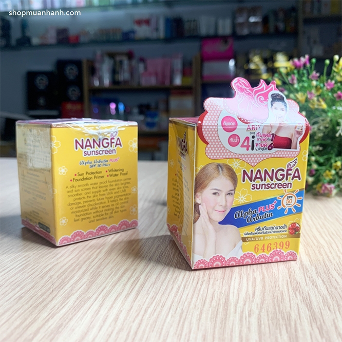 Kem Chống Nắng Che Khuyết Điểm Nangfa 4 in 1 - Nangfah SPF 50 Kem Chống Nắng-1