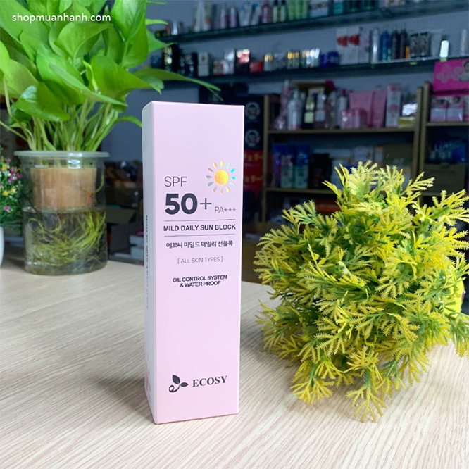 Kem Chống Nắng Ecosy Ultra Daily Sun Cream Kiềm Dầu Không Trôi 100ml Kem Chống Nắng-2