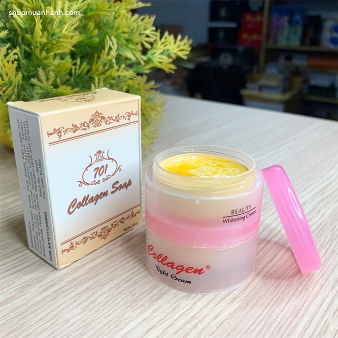 Bộ Siêu Trị Nám Tàn Nhang Collagen Plus Vit E Indonesia Kem Trị Nám-3