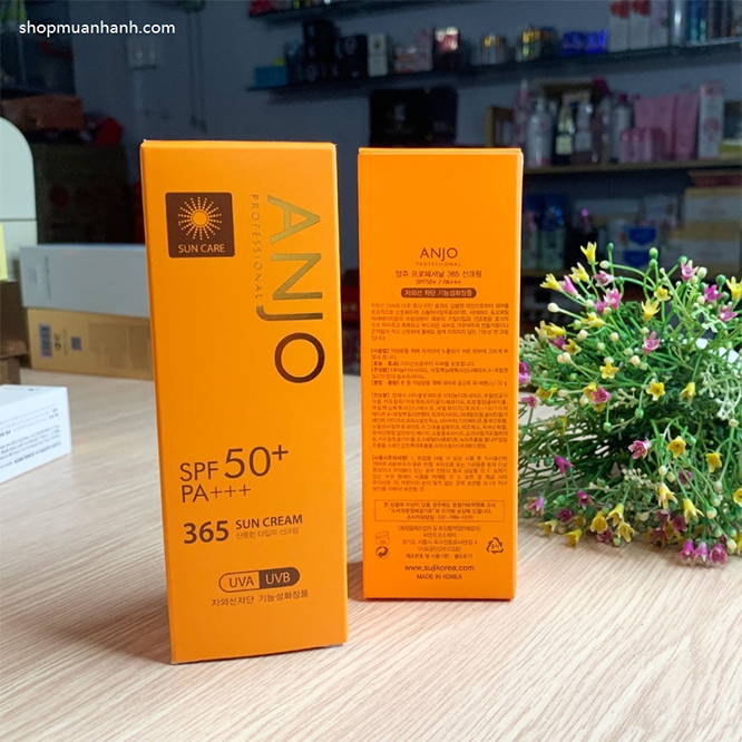Kem Chống Nắng Anjo 365 SPF50 PA Hàn Quốc Kem Chống Nắng-4