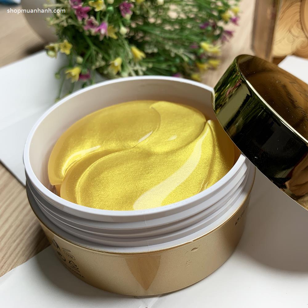 Đắp mắt chống lão hóa Collagen Luxury Gold Hydrogel Eye & Spot Patch 3W Clinic Mặt Nạ-2