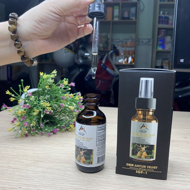 Tinh Chất Lộc Nhung Hươu - Hãng AngelCare Hoa Kỳ By Dr. Danielle Chăm Sóc Cá Nhân-1