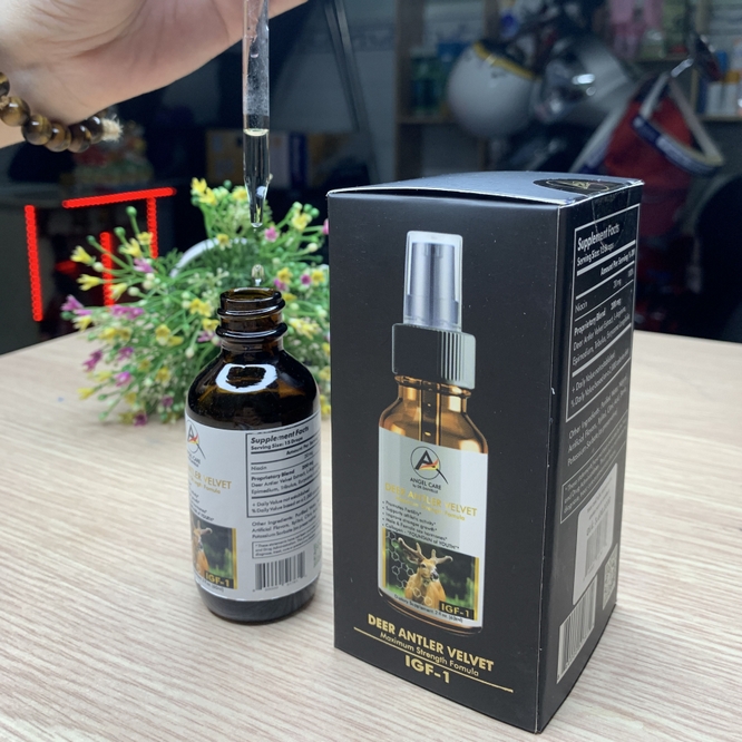 Tinh Chất Lộc Nhung Hươu - Hãng AngelCare Hoa Kỳ By Dr. Danielle Chăm Sóc Cá Nhân-3