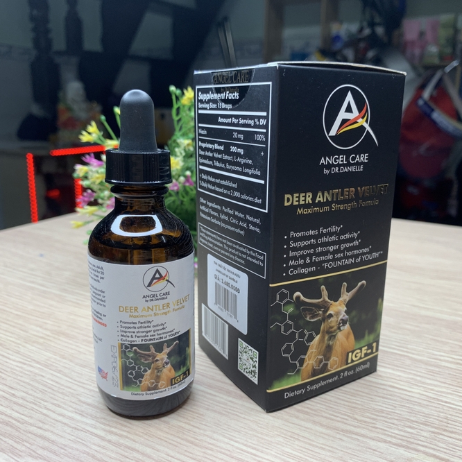 Tinh Chất Lộc Nhung Hươu - Hãng AngelCare Hoa Kỳ By Dr. Danielle Chăm Sóc Cá Nhân-5