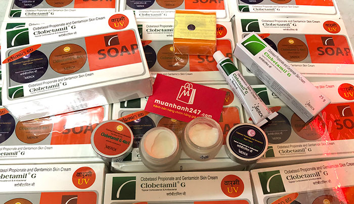 Bộ Trị Nám Tàn Nhang Cao Cấp Clobetamil G Thái Lan Kem Trị Nám-1